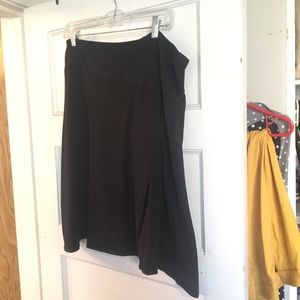 Comfy cotton Patagonia faux wrap skirt
